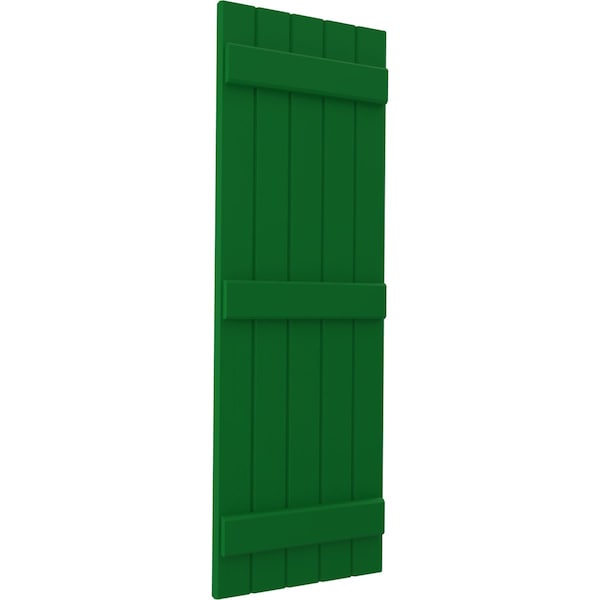 Ekena Millwork Americraft 5-Board (3 Batten) Exterior Real Wood Joined Board-n-Batten Shutters, ARW401BB518X81HGH, PR - ARW401BB518X81HGH