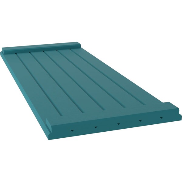 Ekena Millwork Americraft 6-Board Exterior Wood Joined Board-n-Batten Shutters w/ End Batten, ARW103BB621X75ANH, PR - ARW103BB621X75ANH