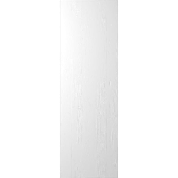 Ekena Millwork Americraft 5-Board (2 Batten) Wood Joined Board-n-Batten Shutters w/ Z-Bar, ARW102BB518X31WHH, PR - ARW102BB518X31WHH