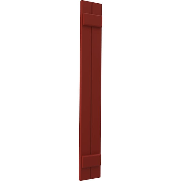 Ekena Millwork Americraft 2-Board (2 Batten) Exterior Real Wood Joined Board-n-Batten Shutters, ARW101BB207X56MRH, PR - ARW101BB207X56MRH