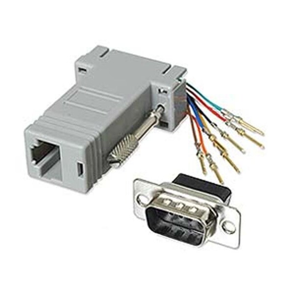 Adaptador modular DB9m a RJ45 - 131 2050
