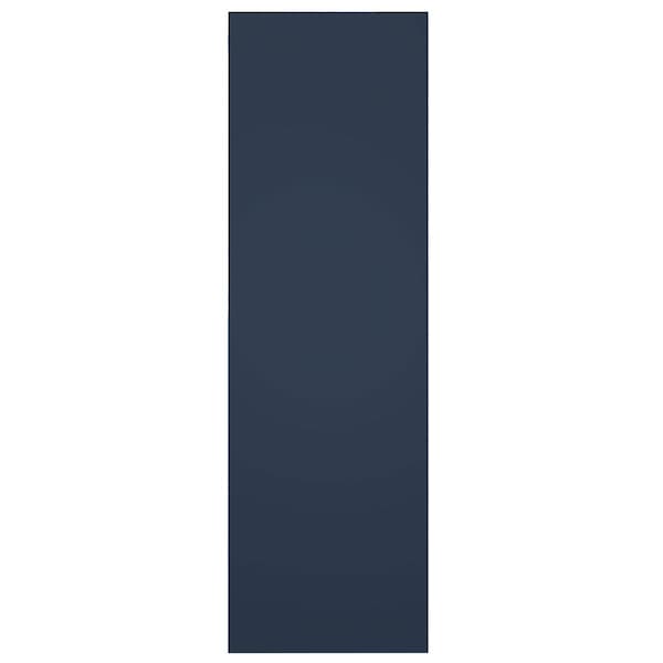 Ekena Millwork True Fit PVC Hastings Fixed Mount Shutters, Starless Night Blue, 12W x 68H, PR - TFP001HS12X068OB