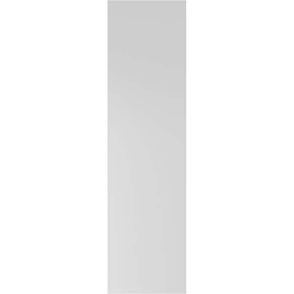 Ekena Millwork True Fit PVC Three Board Joined Board-n-Batten Shutters w/Z-Bar, Black , 16 1/8W x 30H, PR - TFP102BBF16X030BL