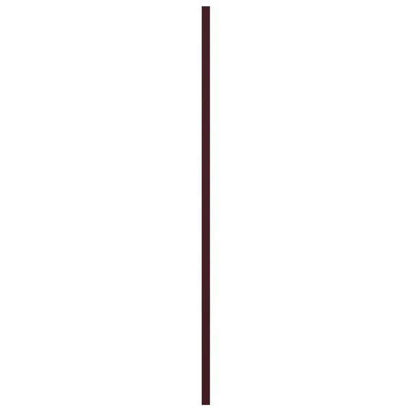Ekena Millwork True Fit PVC Two Panel Chevron Modern Style Fixed Mount Shutters, Wine Red, 18W x 61H, PR - TFP101CV18X061WR