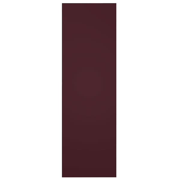 Ekena Millwork True Fit PVC Two Panel Chevron Modern Style Fixed Mount Shutters, Wine Red, 18W x 61H, PR - TFP101CV18X061WR