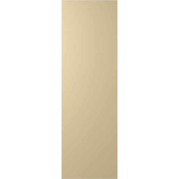 Ekena Millwork 12W x 73H True Fit PVC Diagonal Slat Modern Style Fixed Mount Shutters, Natural Twine, PR - TFP001DG12X073NT