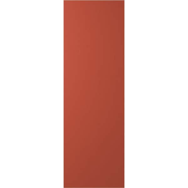 Ekena Millwork Americraft 5-Board Wood 2 Equal Panel Frmd Board-n-Batten Shutters w/Dubl Z-Bar, ARW102BF518X35CLH, PR - ARW102BF518X35CLH