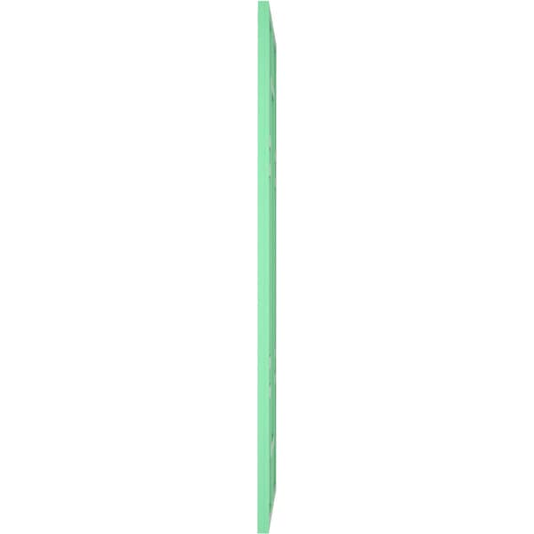 Ekena Millwork True Fit PVC Hastings Fixed Mount Shutters, Lilly Pads, 12W x 28H, PR - TFP001HS12X028LP