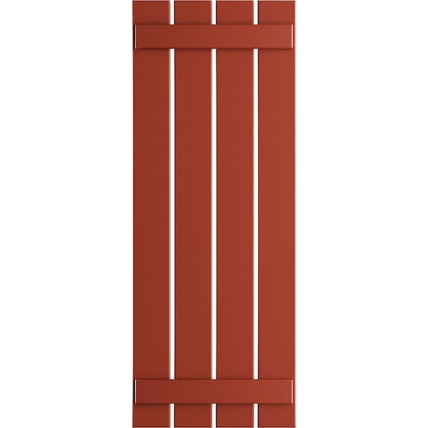 Ekena Millwork True Fit PVC, Four Board Spaced Board-n-Batten Shutters, Colorful Leaves , 23W x 56H, PR - TFP101SBF23X056CL
