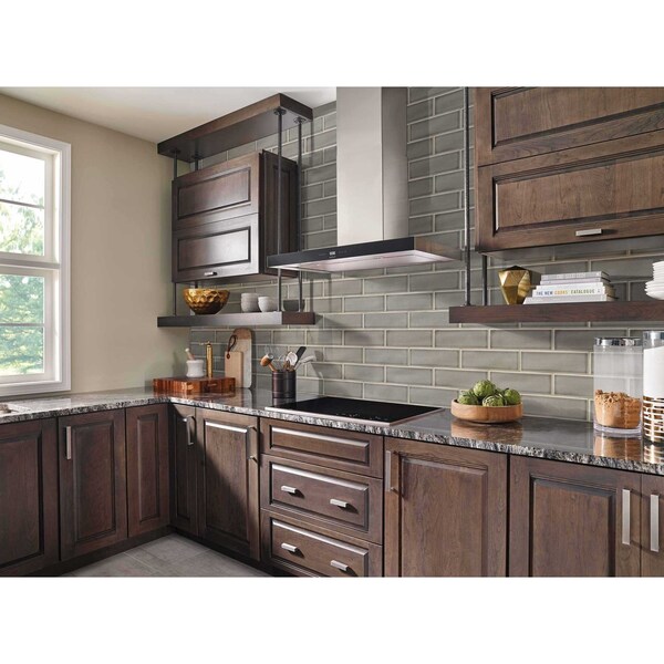 Msi Dove Gray Handcrafted 4 In. X 12 In. Glossy Ceramic Gray Subway Tile, 15PK - ZOR-MD-T-0134