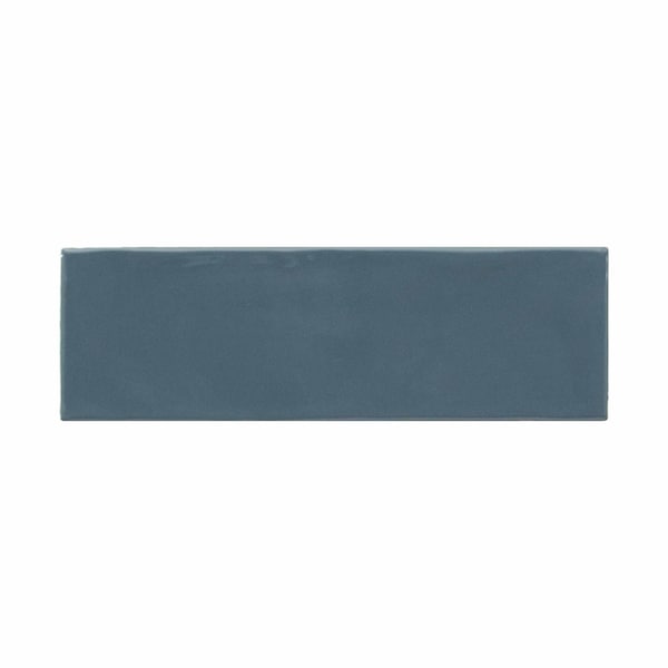 Msi Urbano Navy 4 In. X 12 In. Glossy Ceramic White Subway Tile, 30PK - ZOR-PT-TR-0202