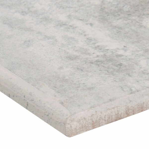 Msi Veneto Gray Bullnose 3 In. X 24 In. Matte Porcelain Wall Tile, 12PK - ZOR-PT-TR-0146
