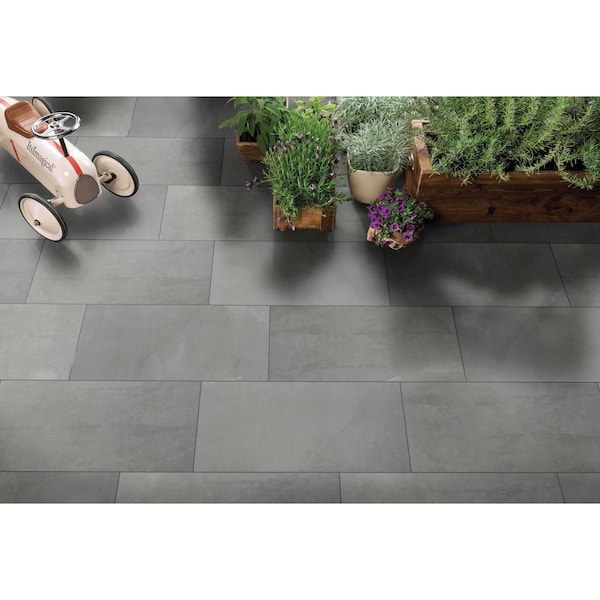 Msi Sande Gray 24 In. X 48 In. Matte Porcelain Floor And Wall Tile, 2PK - ZOR-PT-0481