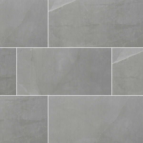 Msi Sande Gray 24 In. X 48 In. Matte Porcelain Floor And Wall Tile, 2PK - ZOR-PT-0481