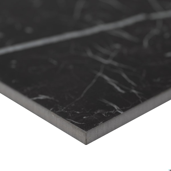 Msi Regallo Marquina Noir 12" X 24" Matte Porcelain Floor And Wall Tile, PK7 - ZOR-PT-0478