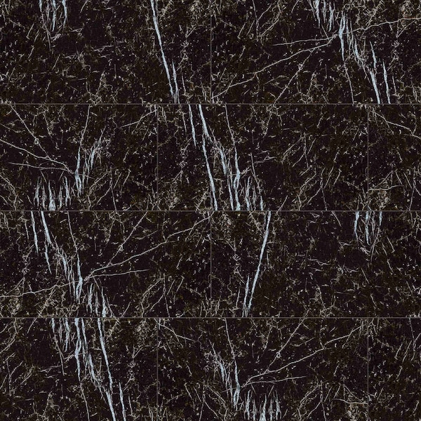 Msi Regallo Marquina Noir 12" X 24" Matte Porcelain Floor And Wall Tile, PK7 - ZOR-PT-0478