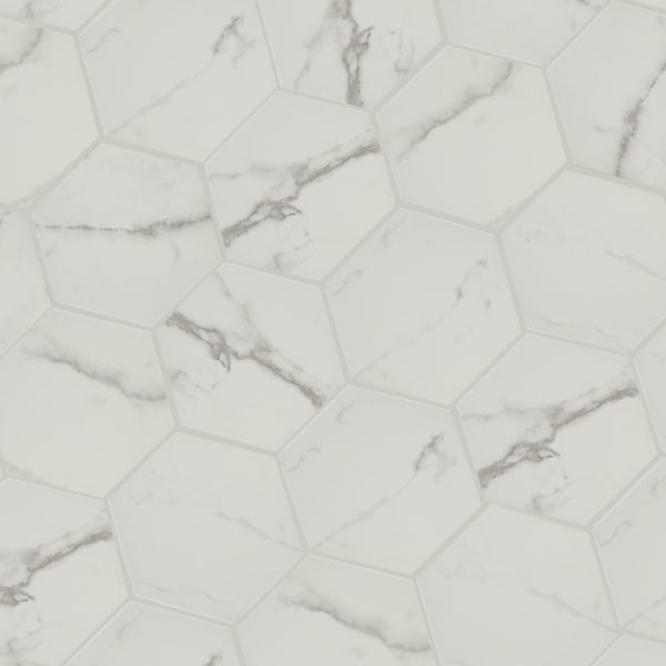 Msi Hexley Marbello SAMPLE Hexagon Matte Porcelain Floor And Wall Tile - ZOR-PT-0613-SAM