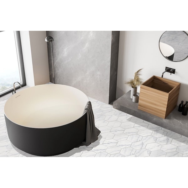 Msi Hexley Marbello SAMPLE Hexagon Matte Porcelain Floor And Wall Tile - ZOR-PT-0613-SAM