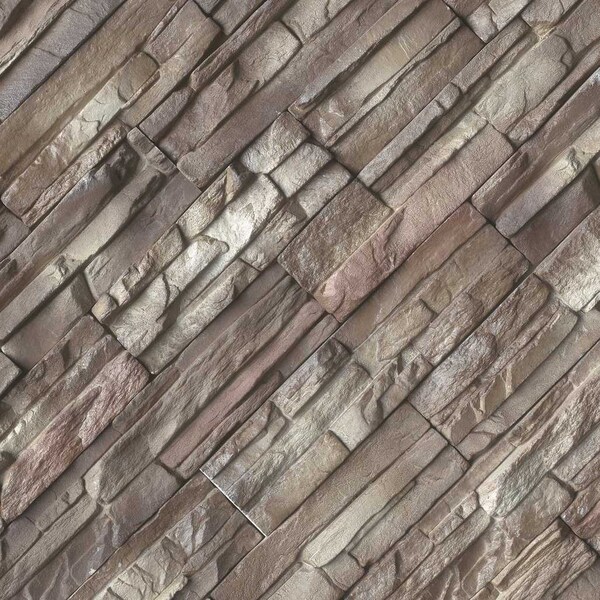 Msi Terrado Peninsula Earth Manufactured Stacked Stone - ZOR-PNL-0007
