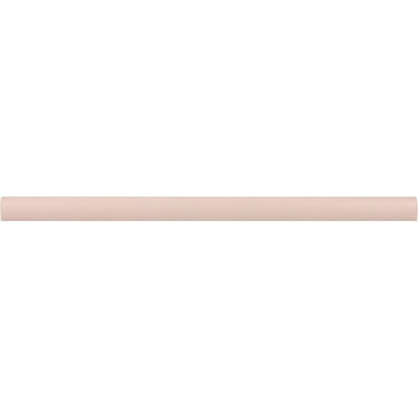 Apollo Tile Arte 0.47 in. x 7.87 in. Matte Pink Ceramic Pencil Tile Trims 0.3 sq. ft./case, 10PK - RID88PNKPENM