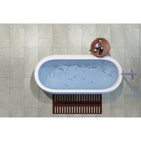 Msi Onyx Ivory 12 in.  X 24 in.  Matte Porcelain Floor And Wall Tile, 8PK - ZOR-PT-0597