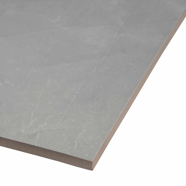 Msi Sande Gray 24 In. X 24 In. Polished Porcelain Floor And Wall Tile, 4PK - ZOR-PT-0515