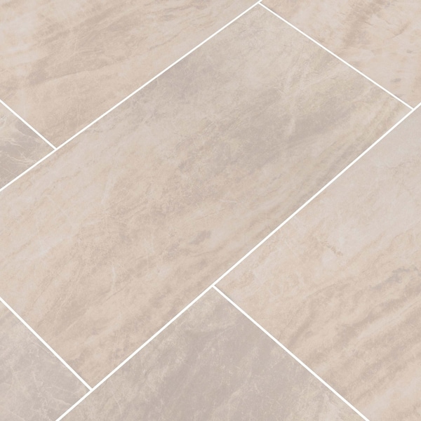 Msi Praia Crema SAMPLE Polished Porcelain Floor And Wall Tile - ZOR-PT-0604-SAM