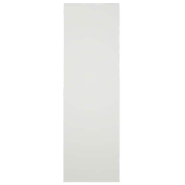Ekena Millwork True Fit PVC Two Equal Raised Panel Shutters, Unfinished, 12W x 28H, PR - TFP101RPF12X028UN