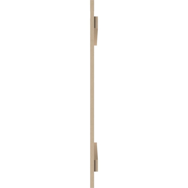 Ekena Millwork Rustic Four Board Spaced Board-n-Batten Smooth Faux Wood Shutters, 23 1/2W x 36H, PR - SHUBSS23X36SMPR