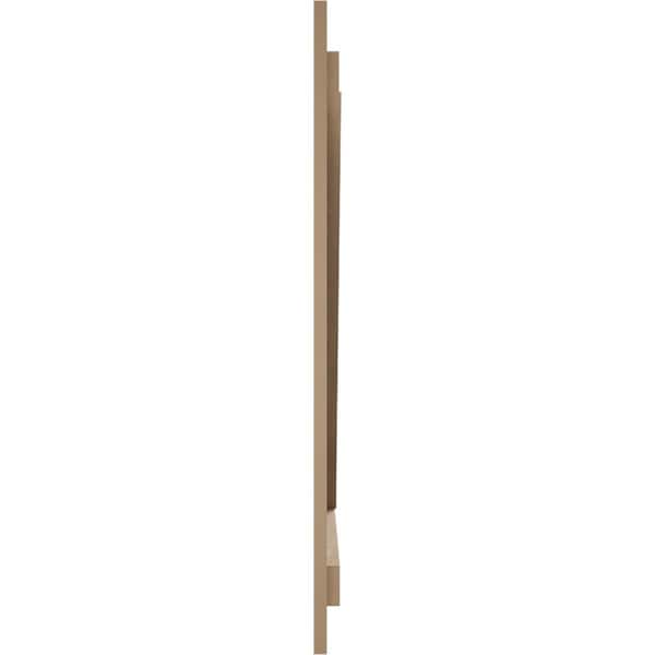 Ekena Millwork Rustic Three Board Joined Board-n-Batten Rough Sawn Faux Wood Shutters w/Z-Board, 16 1/2W x 68H, PR - SHUBJZ16X68RSPR