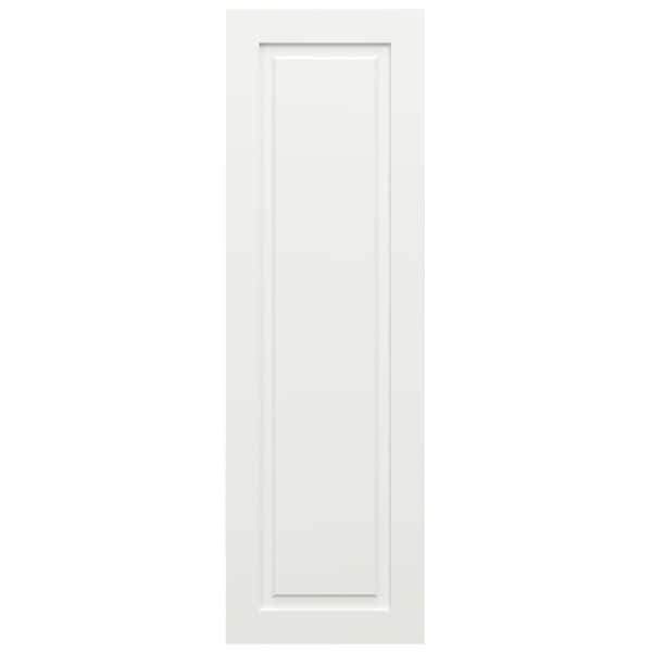 Ekena Millwork True Fit PVC, Single Raised Panel Shutters, Unfinished, 17W x 27H, PR - TFP001RP17X027UN