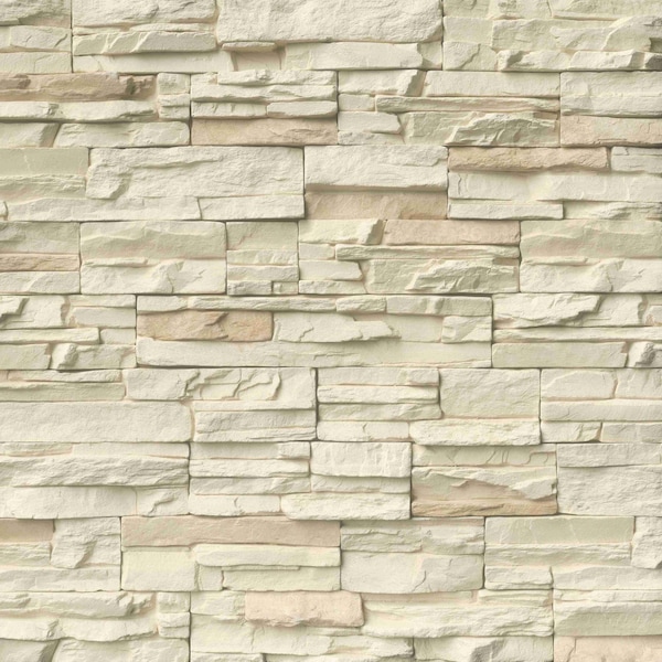 Msi Peninsula Cream Stacked Stone SAMPLE Natural Manufactured Stone Wall Cement Tile - ZOR-PNL-0006-SAM