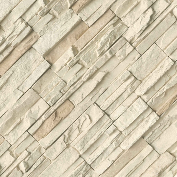 Msi Peninsula Cream Stacked Stone SAMPLE Natural Manufactured Stone Wall Cement Tile - ZOR-PNL-0006-SAM