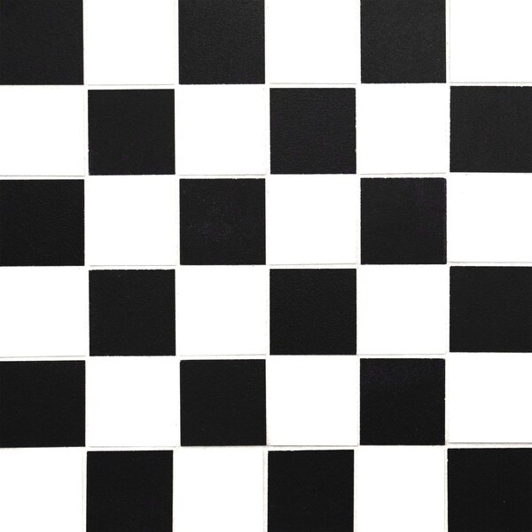 Msi White And Black SAMPLE Matte Porcelain Floor And Wall Tile - ZOR-PT-0498-SAM