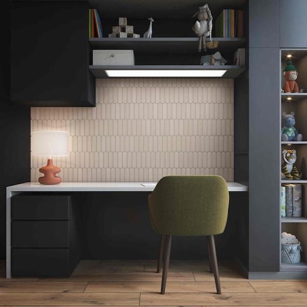 Daltile Artefino Element 1-1/2 in. x 6 in. Capsule Mosaic 10.00 SQFT Per Carton, 10PK - AR3411/26CAPMMT