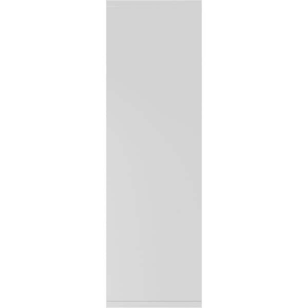 Ekena Millwork True Fit PVC Two Equal Flat Panel Shutters, Lilly Pads, 12W x 57H, PR - TFP101FPF12X057LP