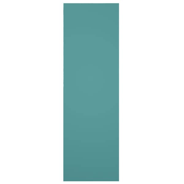 Ekena Millwork True Fit PVC Bungalow Fixed Mount Shutters, Pure Turquoise, 18W x 65H, PR - TFP001BG18X065PT