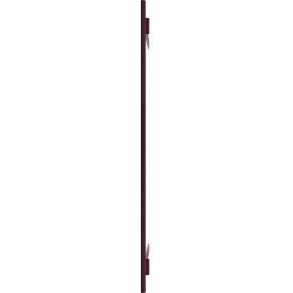 Ekena Millwork True Fit PVC, Three Board Joined Board-n-Batten Shutters, Wine Red, 16 1/8W x 46H, PR - TFP101BBF16X046WR