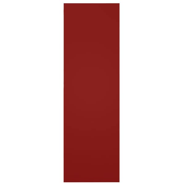 Ekena Millwork True Fit PVC Hastings Fixed Mount Shutters, Fire Red, 18W x 74H, PR - TFP001HS18X074BR