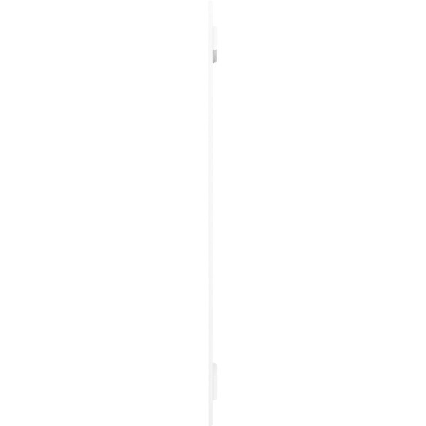 Ekena Millwork True Fit PVC Two Board Spaced Board-n-Batten Shutters, White, 11 1/4W x 52H, PR - TFP101SBF11X052WH