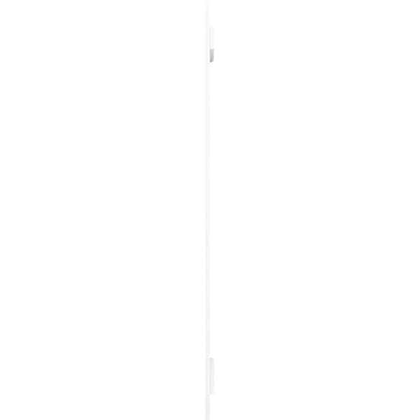 Ekena Millwork True Fit PVC Two Board Spaced Board-n-Batten Shutters, White, 11 1/4W x 52H, PR - TFP101SBF11X052WH