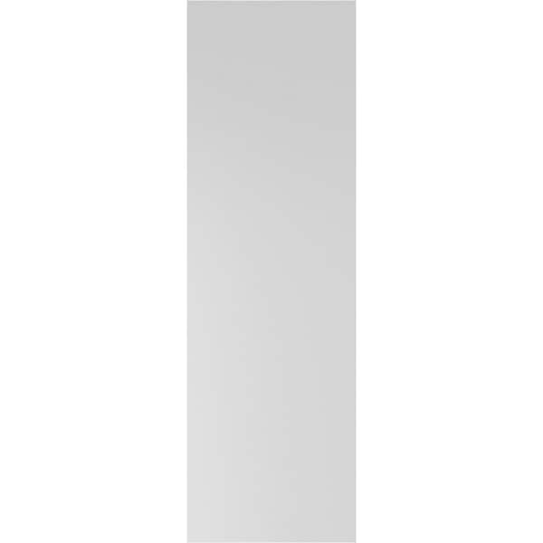 Ekena Millwork True Fit PVC Two Equal Louver Shutters, Viridian Green, 12W x 76H, PR - TFP101LVF12X076HG