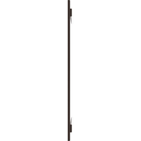 Ekena Millwork True Fit PVC Three Board Joined Board-n-Batten Shutters, Raisin Brown, 16 1/8W x 59H, PR - TFP101BBF16X059TB