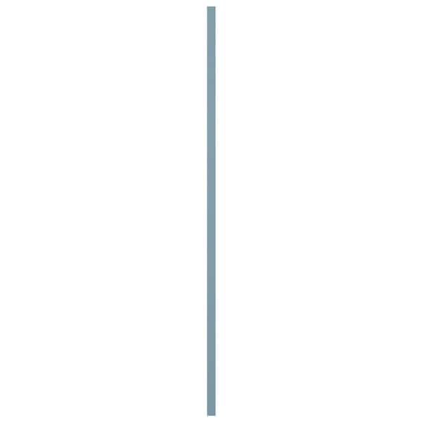 Ekena Millwork True Fit PVC Two Equal Louver Shutters, Peaceful Blue, 15W x 26H, PR - TFP101LVF15X026SB