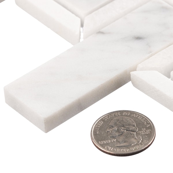 Andova Tiles ANDOVA TILES Turret Natural Stone Mosaic Pattern Wall Tile - ANDTUR209