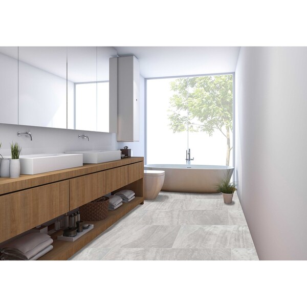 Msi Praia Grey SAMPLE Matte Porcelain Paver Floor Tile - ZOR-LSC-0111-SAM