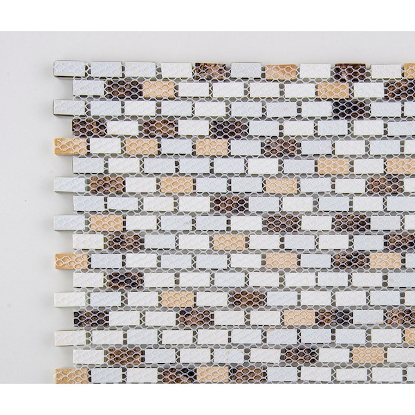 Andova Tiles ANDOVA TILES Tino 0.38" x 0.75" Natural Stone Mosaic Wall & Floor Tile - ANDTIN114