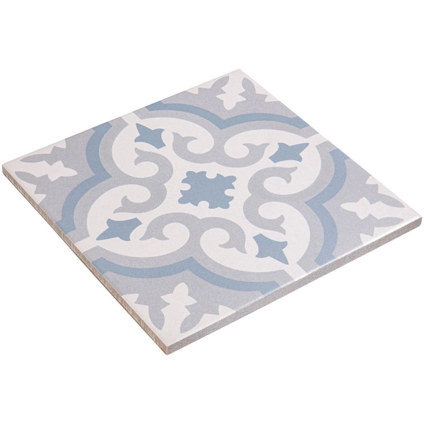 Andova Tiles ANDOVA TILES Bliss 8" x 8" Porcelain Spanish / Moroccan Wall & Floor Tile, PK25 - ANDBLI288