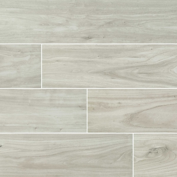 Msi Catalina Ice 8 In. X 48 In. Polished Porcelain Floor And Wall Tile, 5PK - ZOR-PT-0395