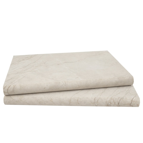 Msi Aegean Pearl 16 in.  X 24 in.  Tumbled Marble Pool Coping - ZOR-LSC-0066